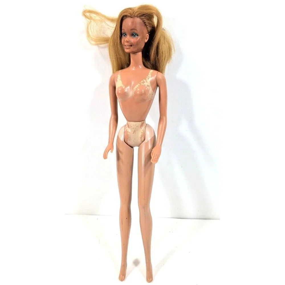 Vintage 1966 Mattel Barbie Doll Blonde Blue Eyes Philippines